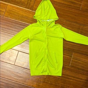 Neon yellow thin jacket